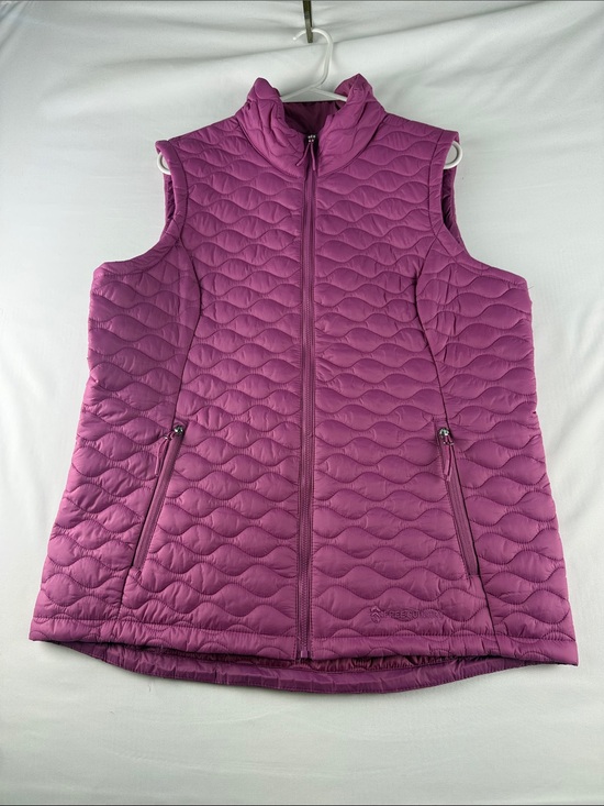 Free Country Jackets & Blazers - Free Country Pink Quilted Vest Women's Size Large Lightweight NWOT